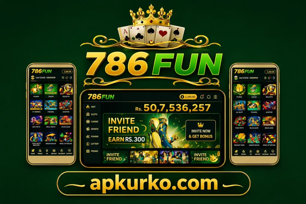 786 FUN Game: Invite a friend and earn money guide image.