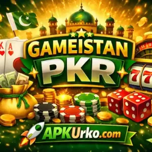 Gameistan PKR is the official casino app for Pakistan featuring slots, cards, and real money rewards on APKUrko.com