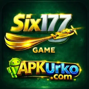 Six177 Game feature image with APKUrko.com branding