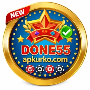 DONE55 online casino game logo with new update