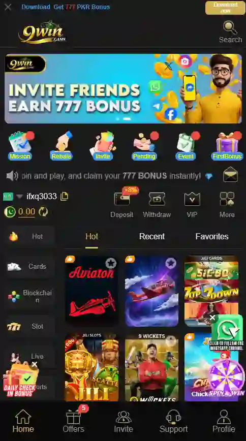 9win official game screenshot. 