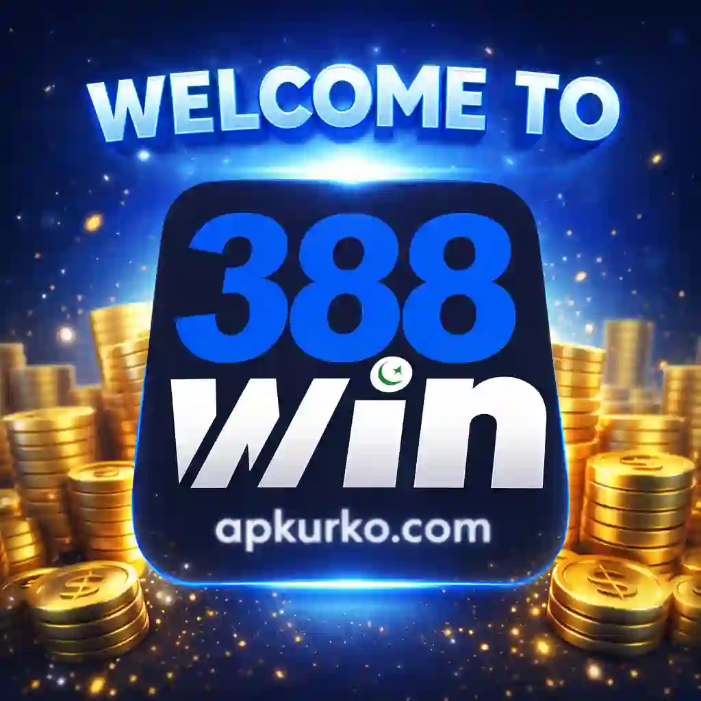 The 388win game's official welcome image is free to download.