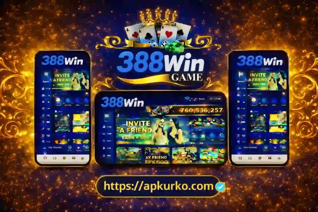 The 388win game 3 images in 1 frame designed by apkurko.com