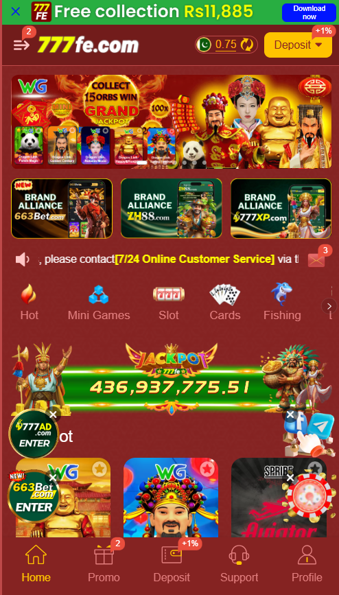 777fe game screenshot.