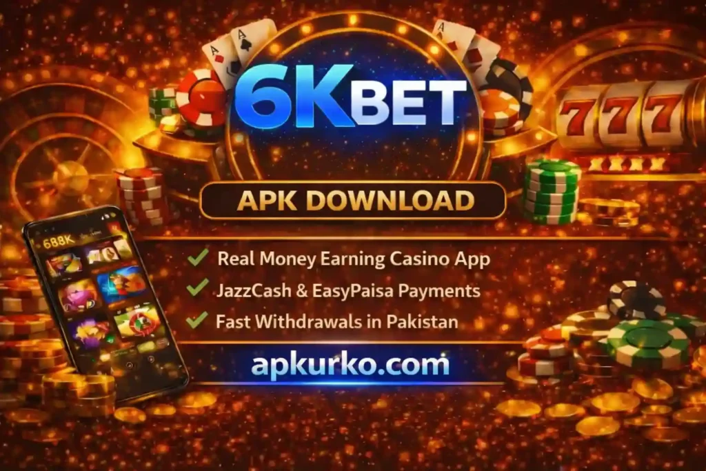 6Kbet game official APK download and install full guide image.