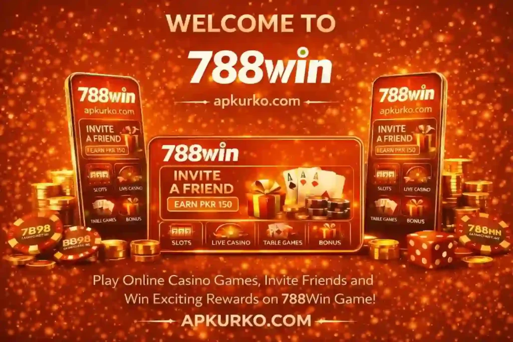 788win game official welcome image designed by apkurko.com