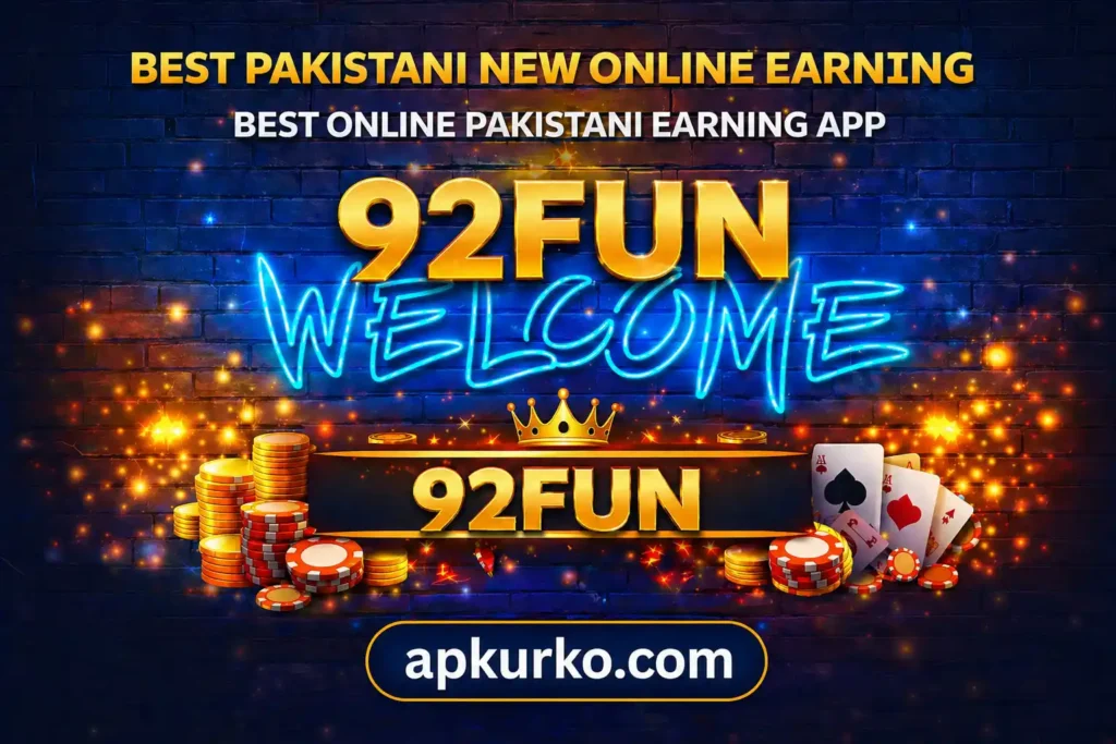 92Fun game download official welcome image.