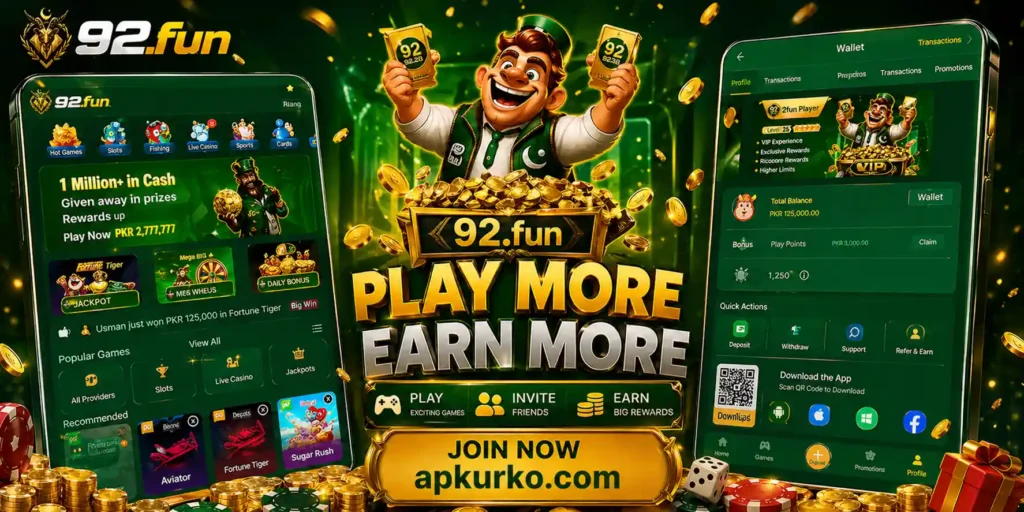 Download the official image of the 92fun game image.