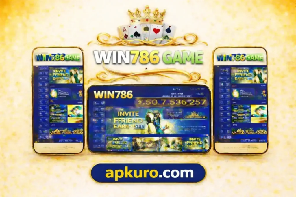 How to download the Win786 game official game image.