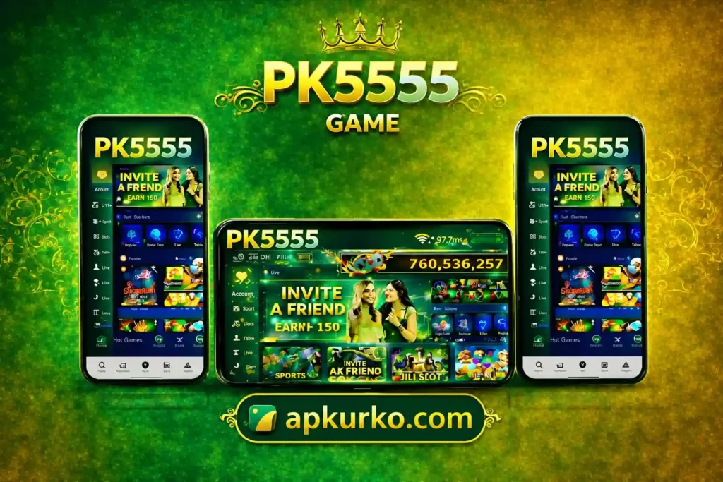PK555 Game: Official game image.
