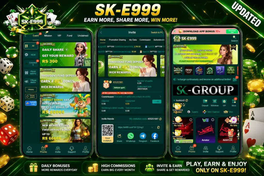 SK-E999 real earning game image.
