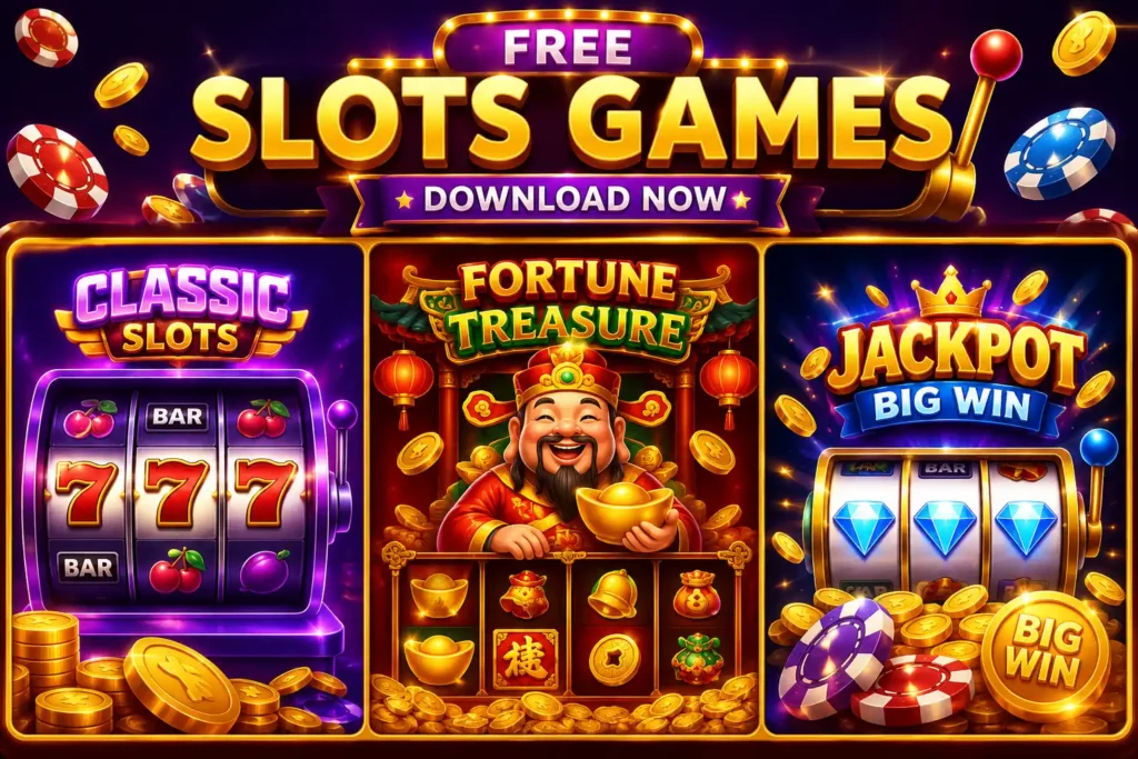 Free Slots Games for free download, Image Design.